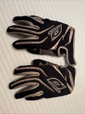 ONEAL Black and Gray Motocross Gloves